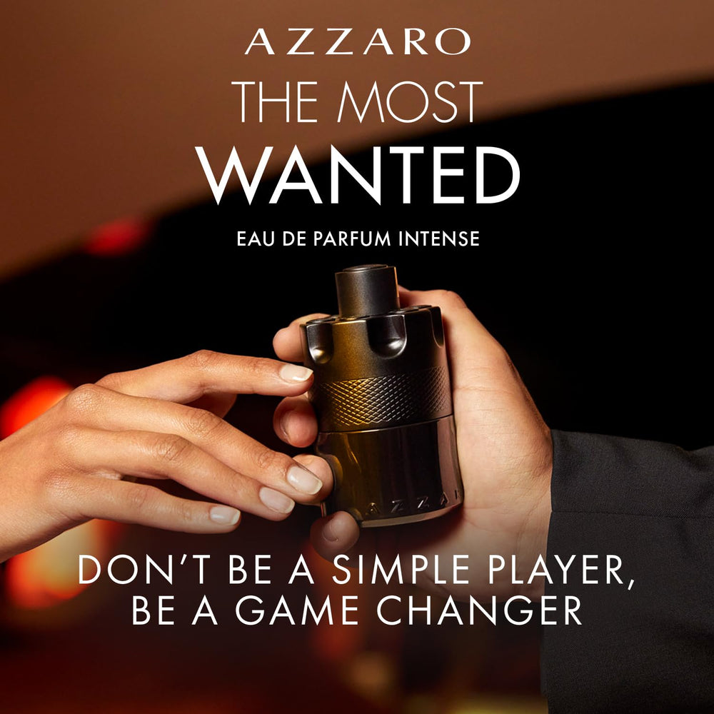 Azzaro Most Wanted Intense amber woods blend with vanilla