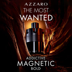 Azzaro Most Wanted Intense toffee accord adds warm sweetness to evenings