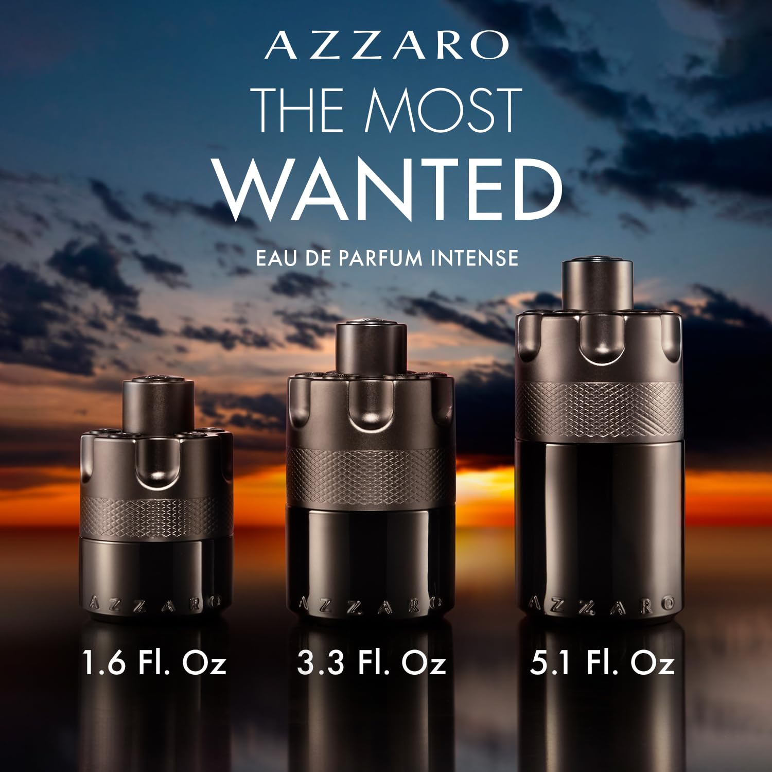 Azzaro Most Wanted Intense pack shows bold, long-lasting fragrance