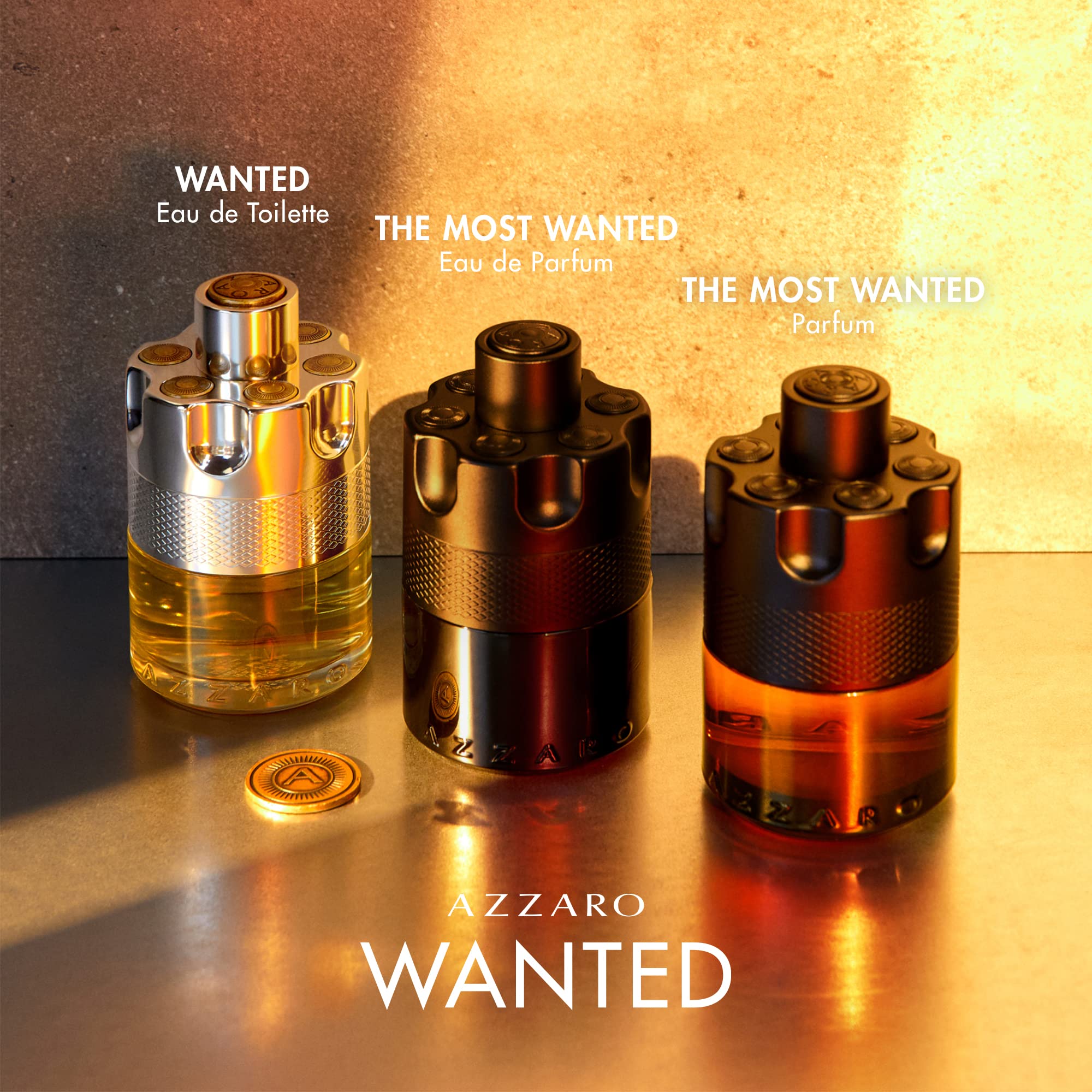 Azzaro The Most Wanted Parfum on a dressed man for a night out