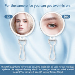 B Beauty Planet 1X mirror for everyday makeup with clear reflection