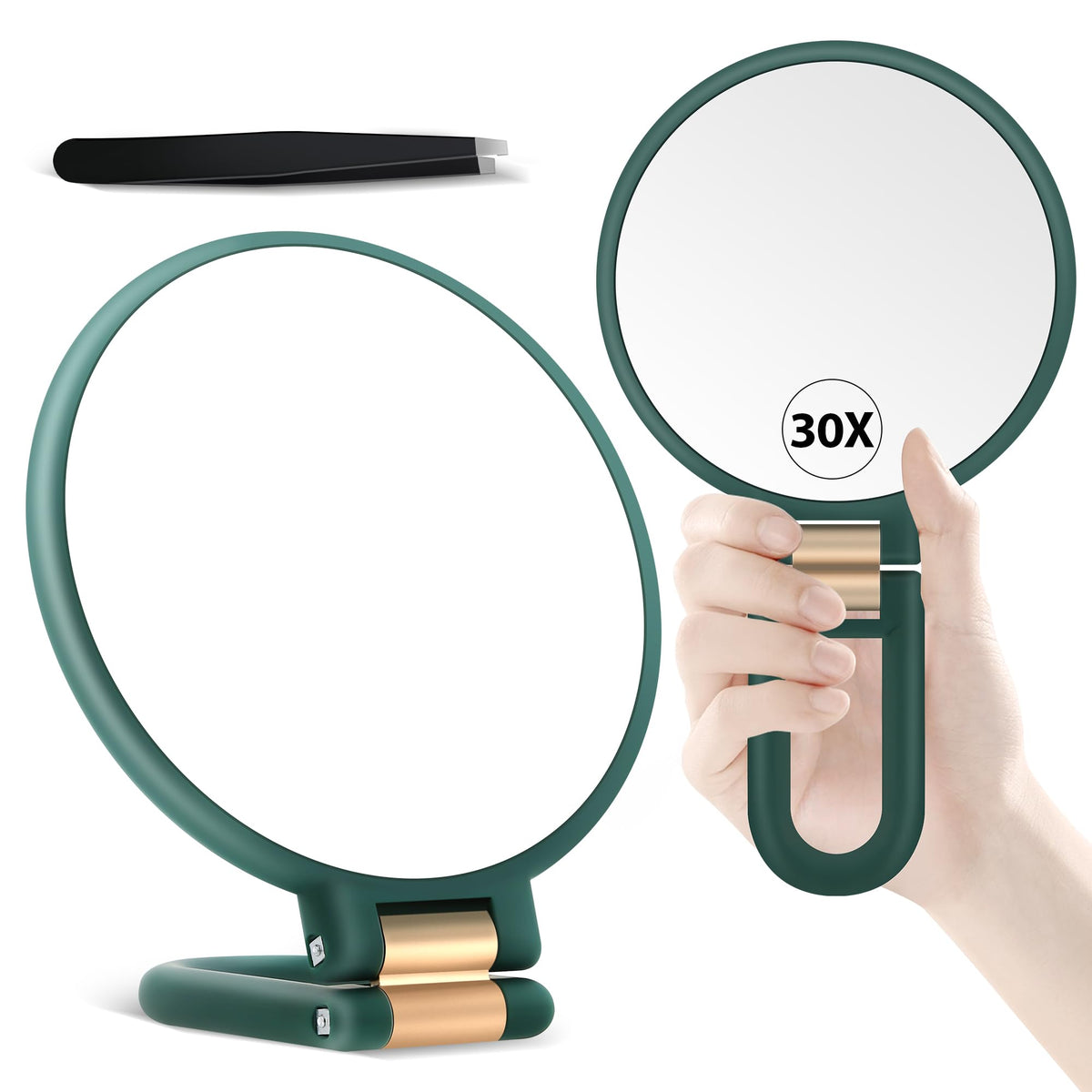 B Beauty Planet 30X magnifying mirror front view for precise makeup checks.