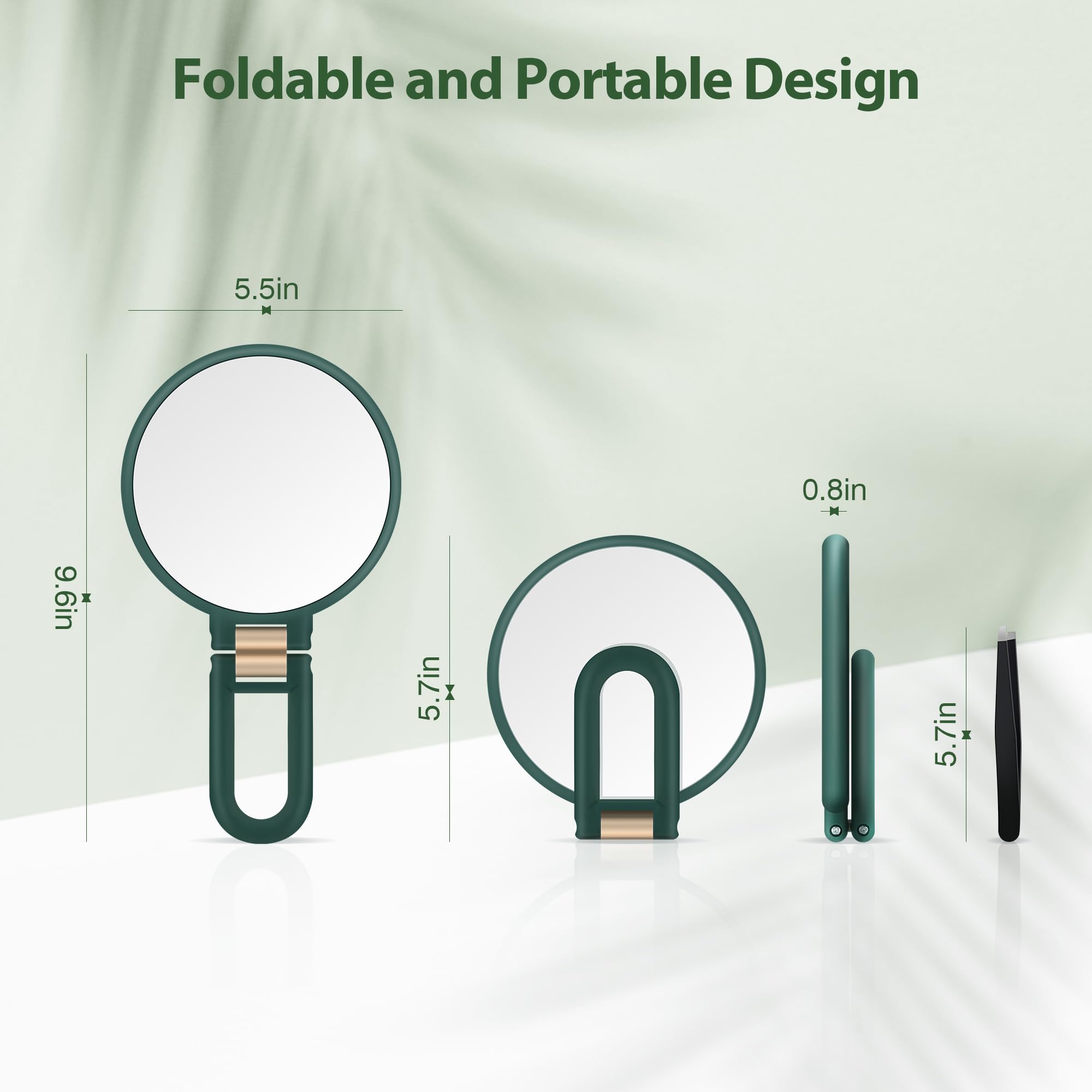 B Beauty Planet 360-degree rotating stand enables versatile tabletop or handheld use.