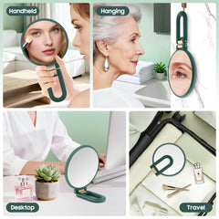 B Beauty Planet double-sided 1x and 40x mirror for versatile tasks