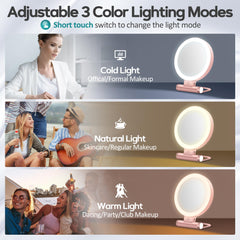 B Beauty Planet double-sided 1x/30x for flawless makeup checks