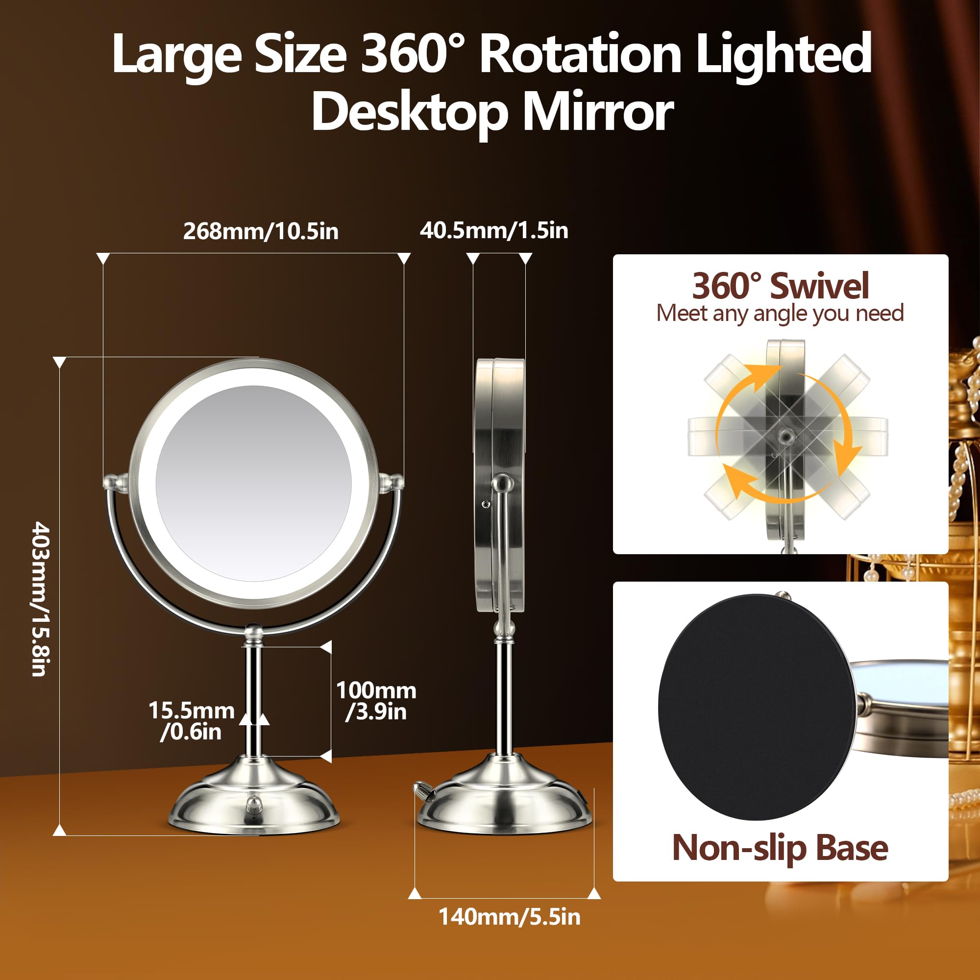 B Beauty Planet explosion-proof glass preserves clarity and durability.