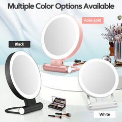 B Beauty Planet touch controls adjust brightness and warmth for any setting.