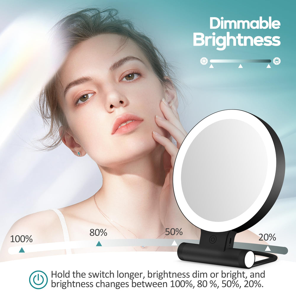 B Beauty Planet touch brightness for quick lighting adjustments anytime.