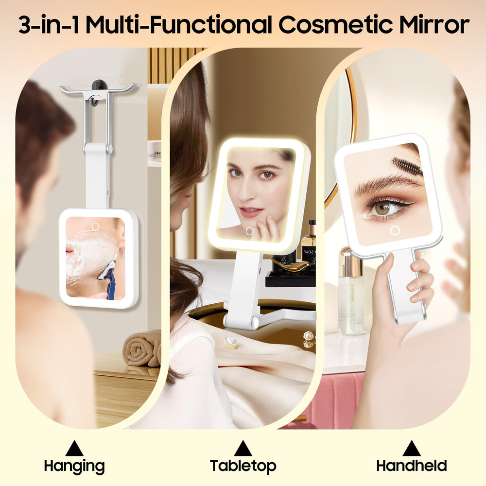 B Beauty Planet magnifying travel mirror with 30X magnification for detailing