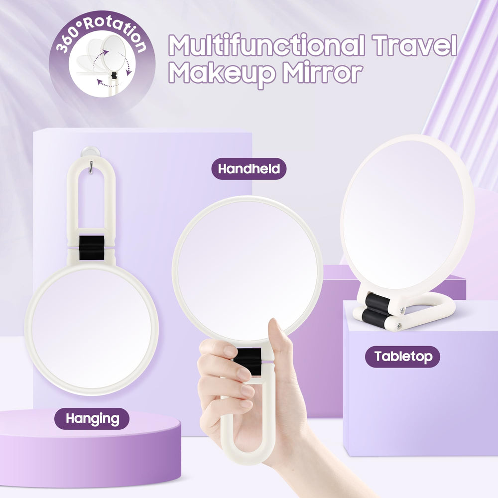 Precision tweezers in stainless steel included with the mirror