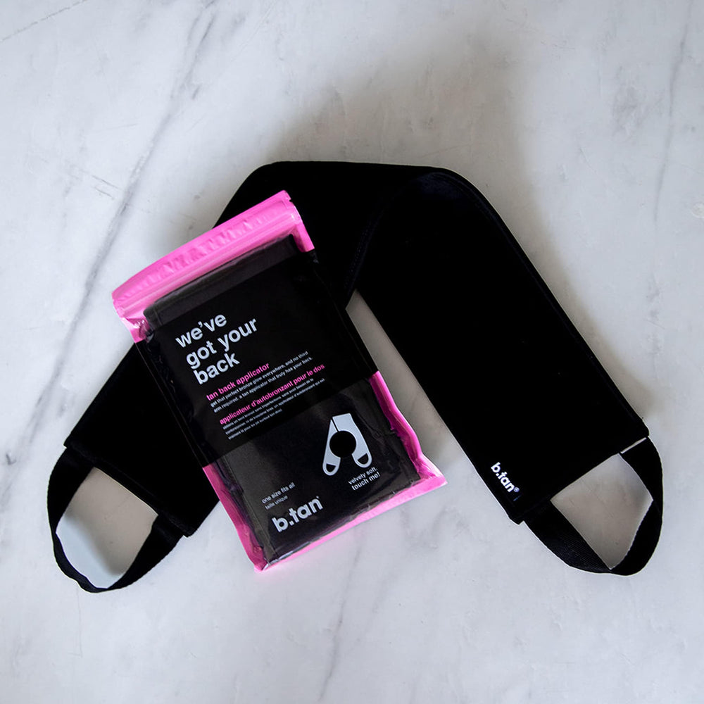 B.TAN back applicator is washable and reusable for mess free maintenance.