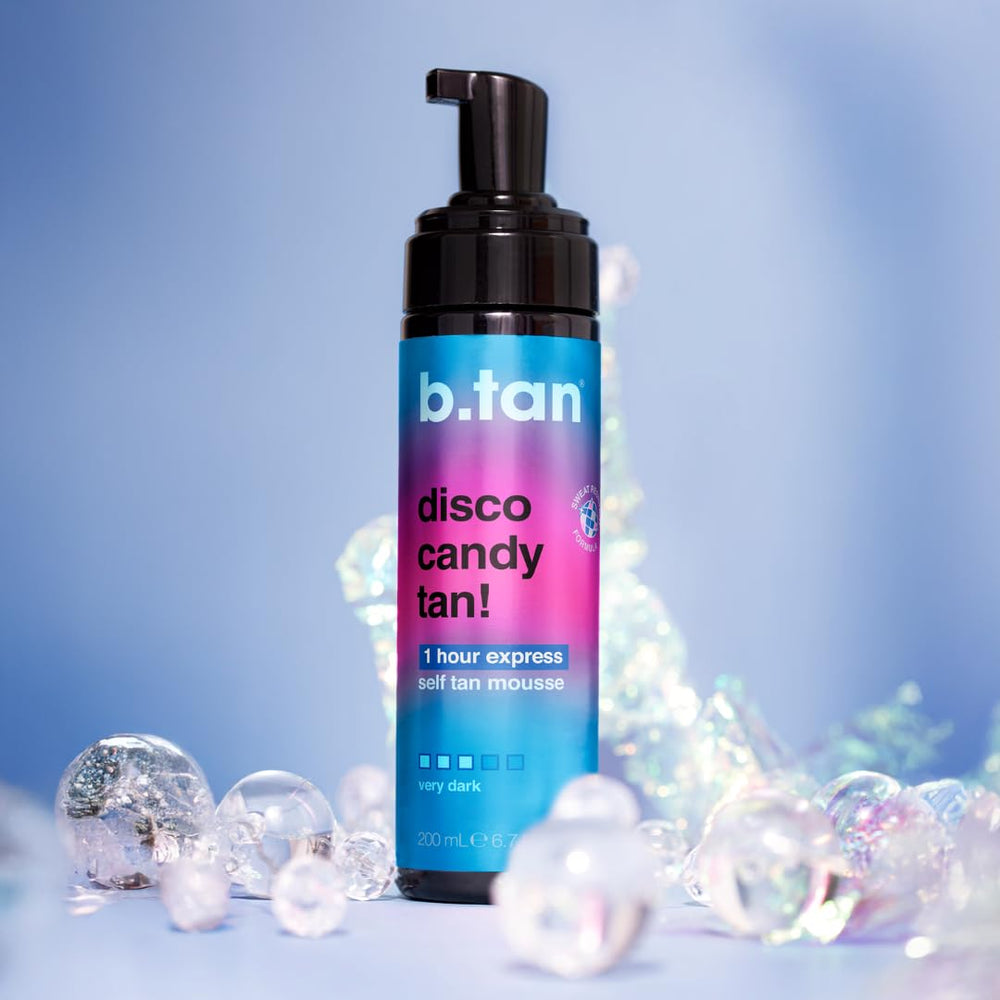 Bronceado resistente al sudor y a la transferencia con B.TAN