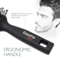 Baasha anti-static pad helps reduce frizz for smooth styling