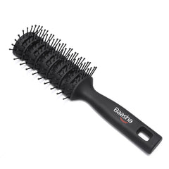 Baasha vented hair brush for blow drying with wide vents for faster styling