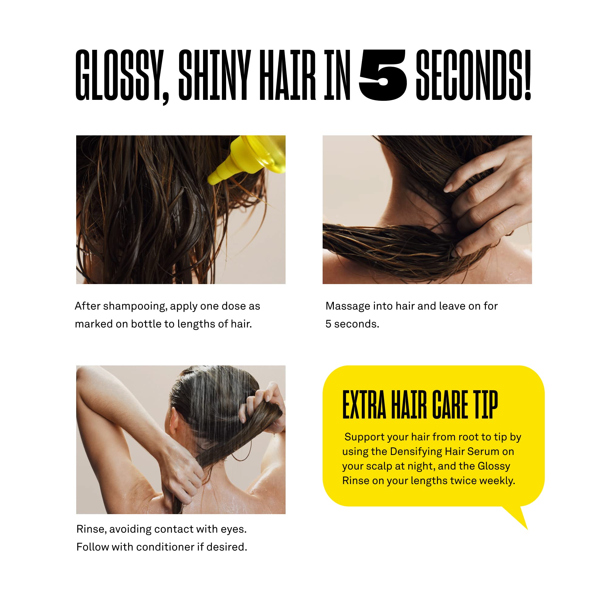 Babe Original Babe Locks Glossy Rinse, cabello con brillo visible