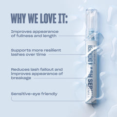 BABE ORIGINAL Nourishing botanicals emphasizing gentle care for delicate lashes.