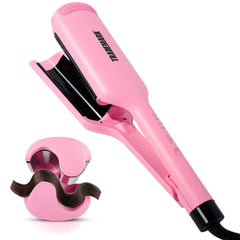 Babe Waves X dual-barrel hair waver creates defined, beachy waves with effortless glide.