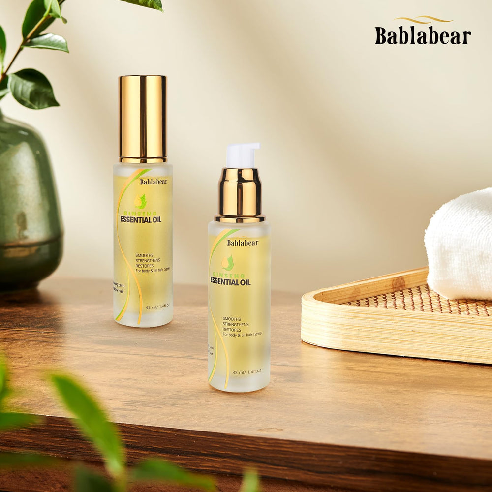 Bablabear Aceite para cabello rizado mejora la suavidad.