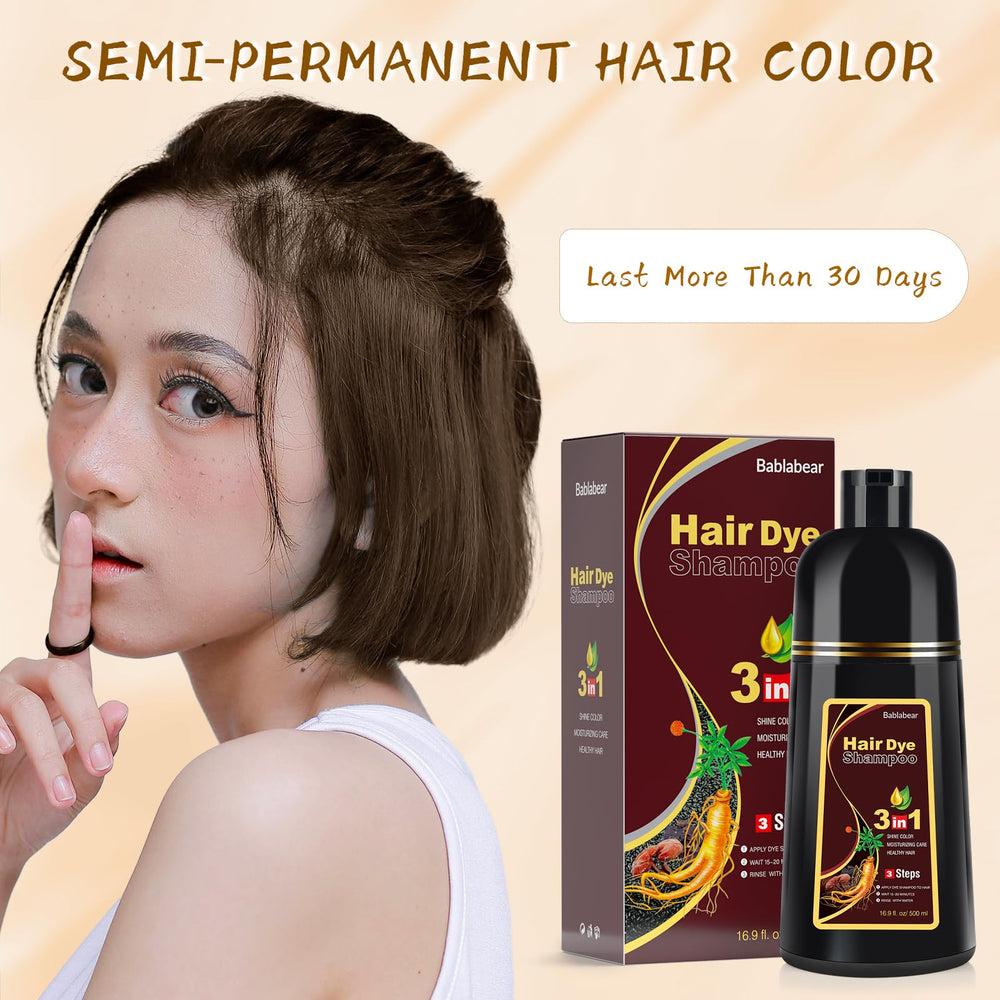 Cabello con brillo suave tras usar el champú Bablabear