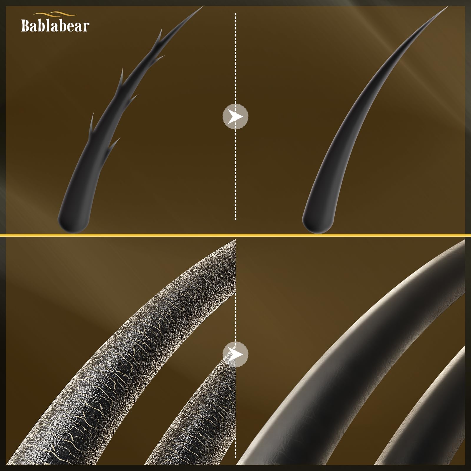 Apto para todo tipo de cabello, incluyendo rizados y teñidos