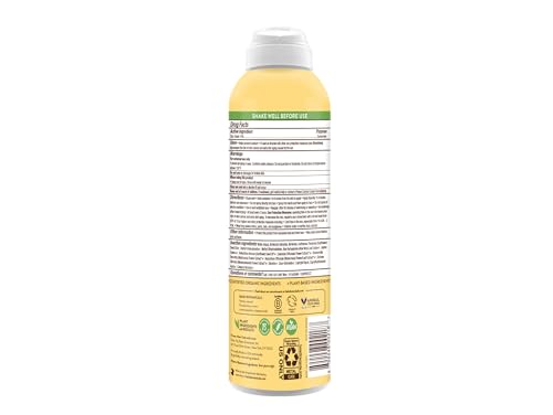 Babo Botanicals sheer zinc spray on body for portable sun protection