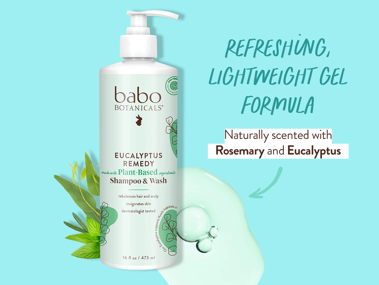 Babo Botanicals Eucalyptus Remedy Vegano y libre de crueldad animal.