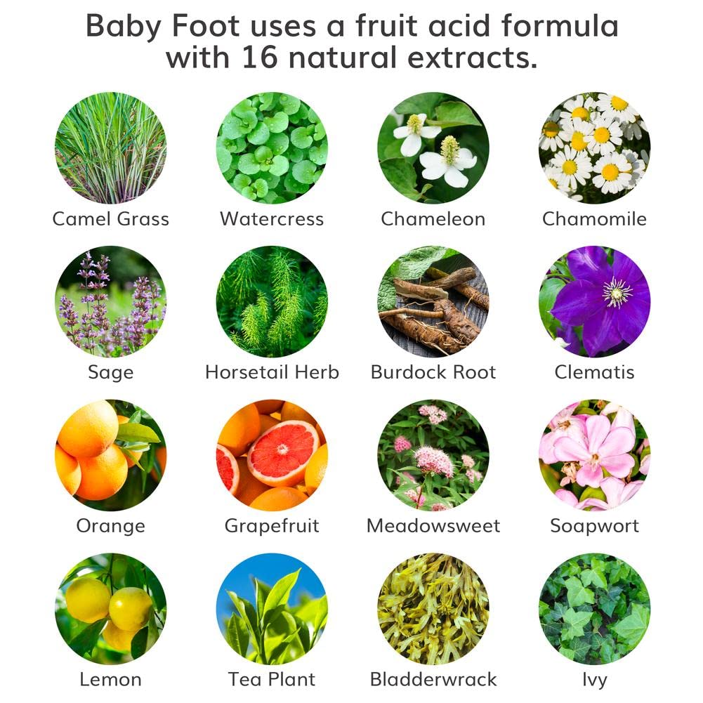Baby Foot gel exfoliante con extractos naturales para la piel