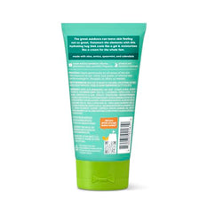 Babyganics textura gel-crema pos-sol, sensación refrescante al aplicar.
