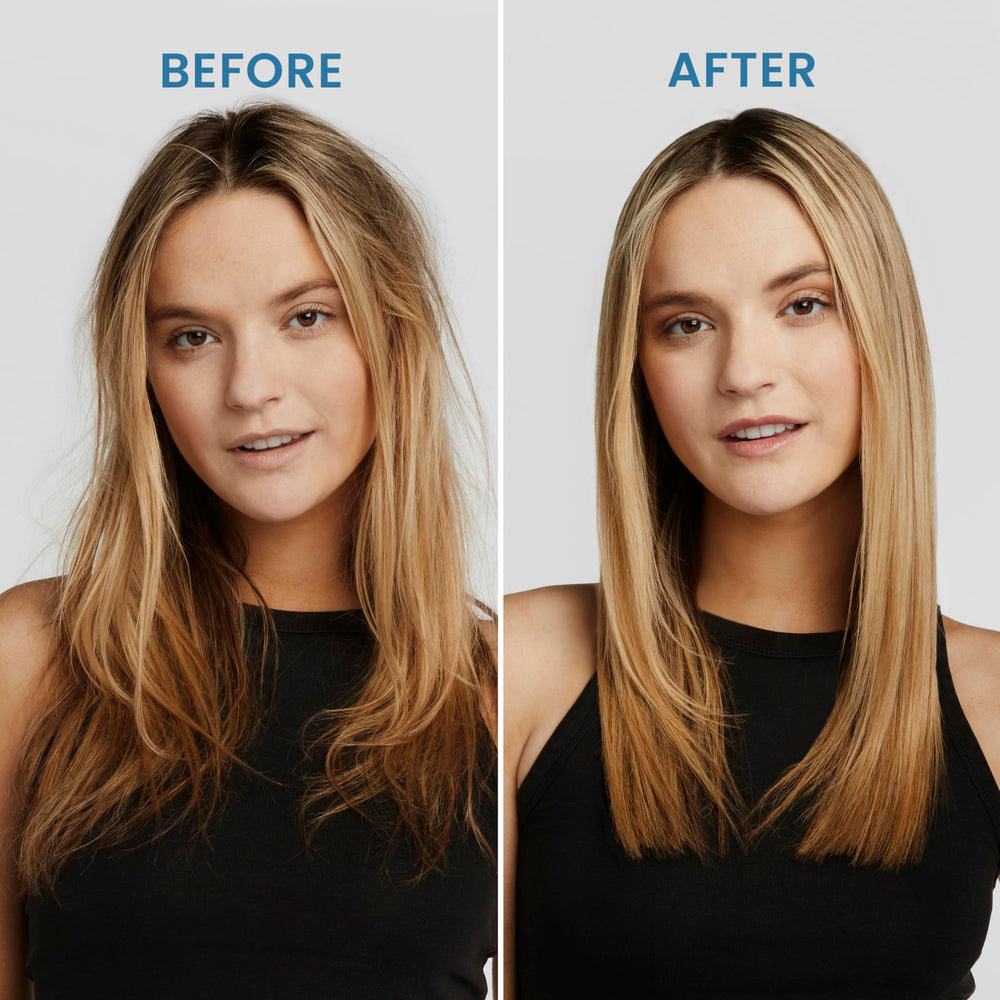 BaBylissPRO 1-inch iron glossy hair finish after styling