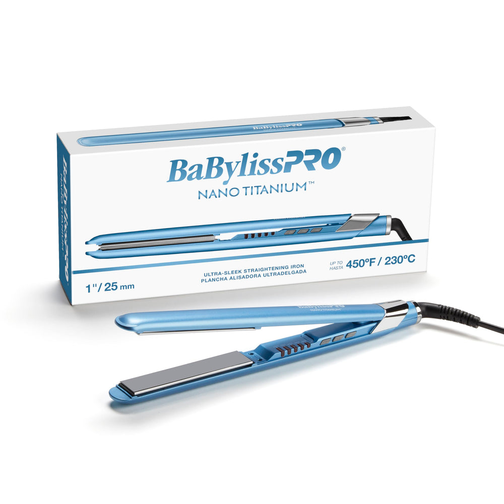 BaBylissPRO 1-inch iron travel-case ready on the go