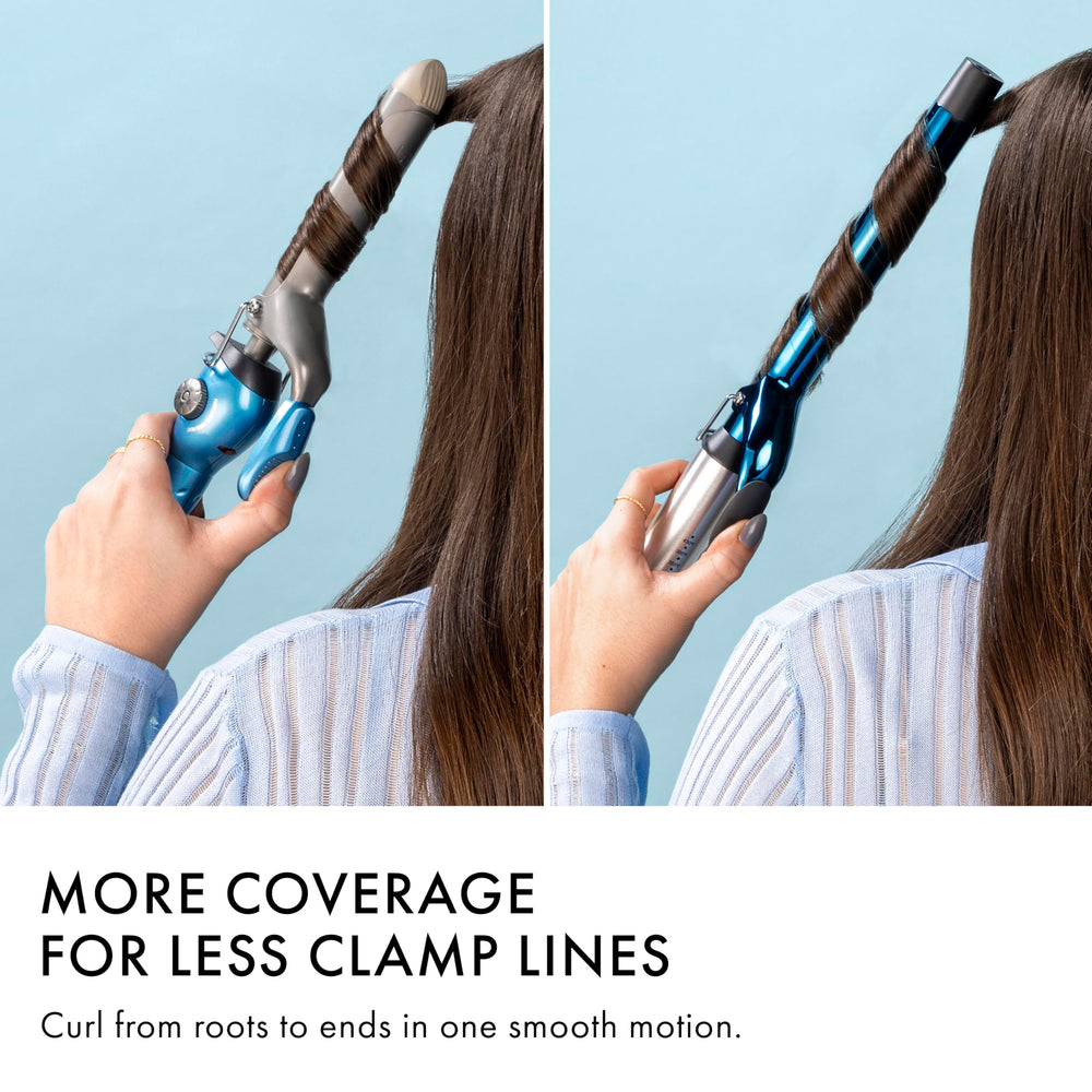 BaBylissPRO 1-inch barrel creates classic curls with radiant shine.