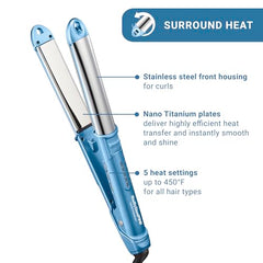BaBylissPRO ceramic heater with instant heat up for quick styling