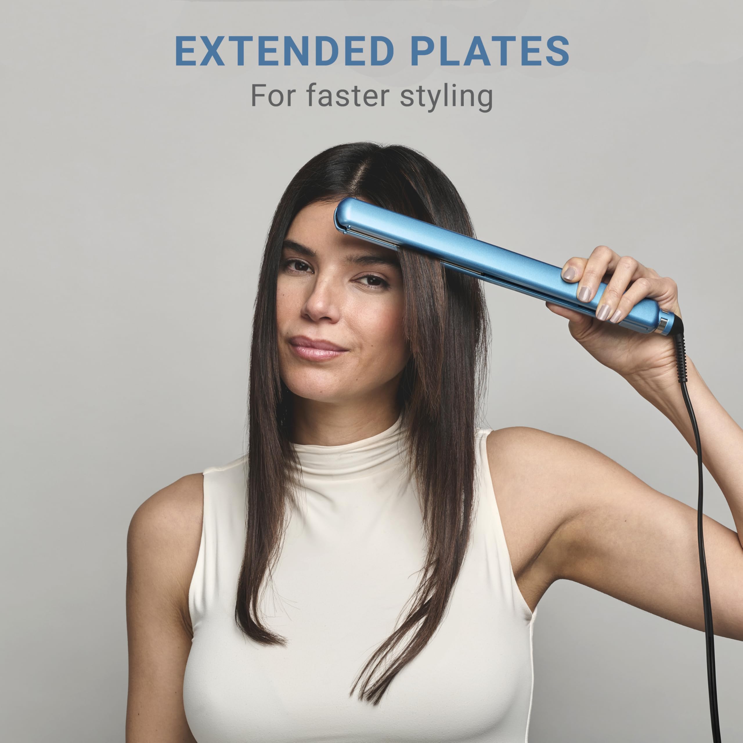 BaBylissPRO 360° swivel cord for flexible styling maneuverability.