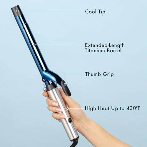 BaBylissPRO 430°F heat range enabling versatile styling options.
