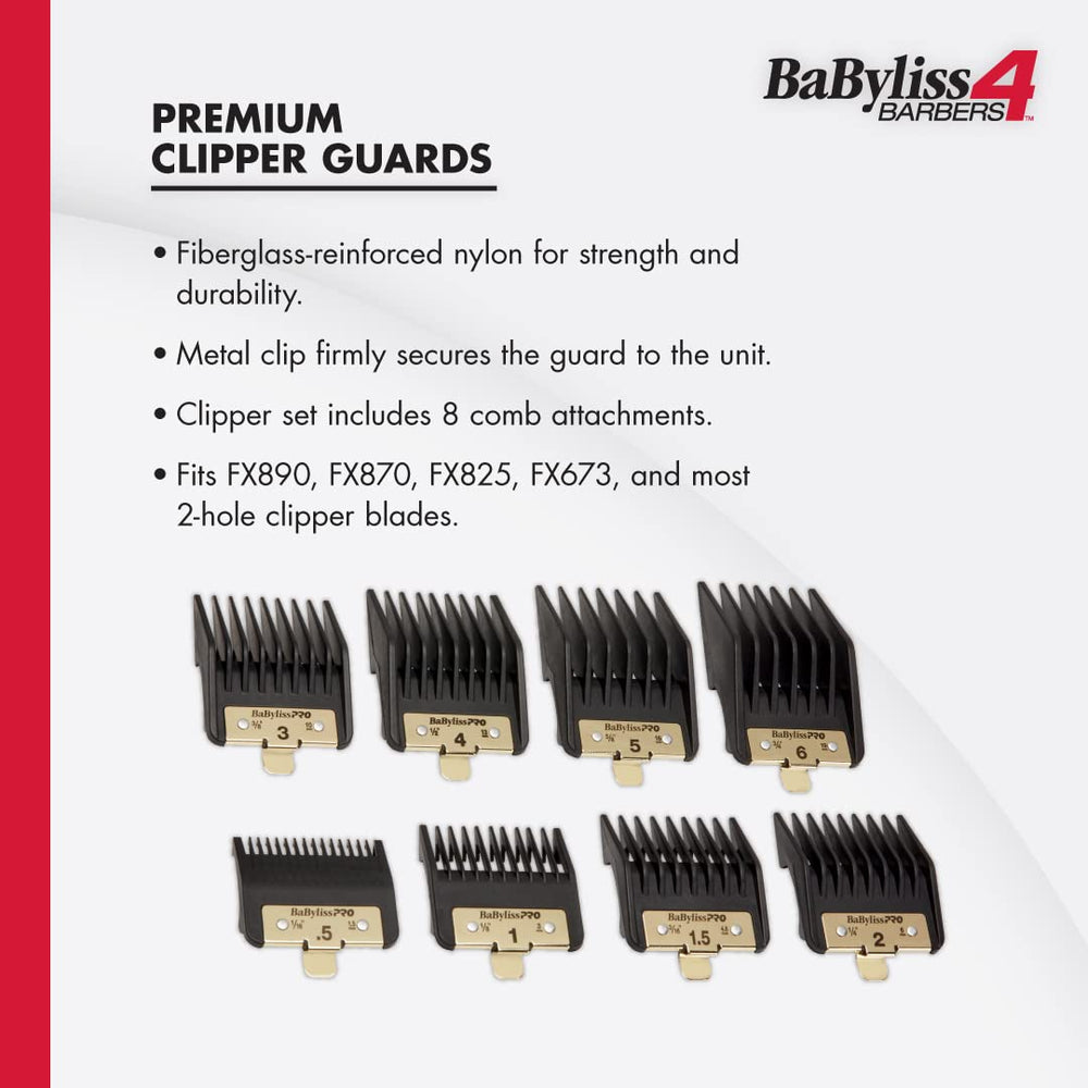 BaBylissPRO BaByliss4Barbers guard 1-8 for close detailing