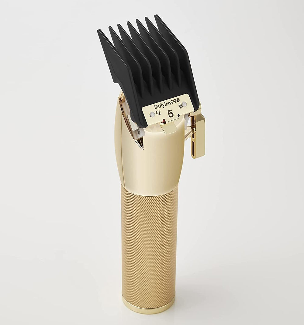 BaBylissPRO BaByliss4Barbers metal clip securely attaches guard