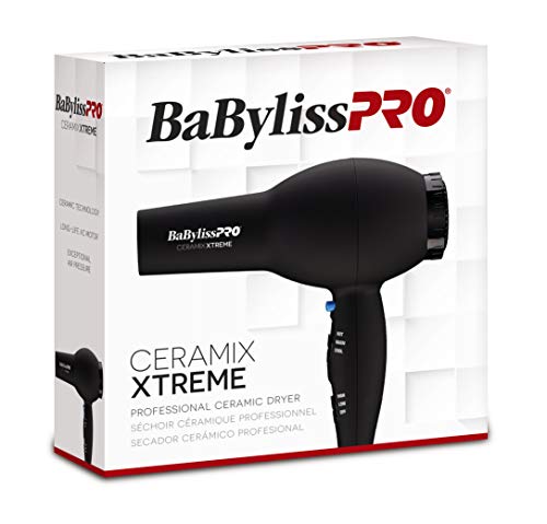 BaBylissPRO Ceramix Xtreme rear filter visible, aiding easy maintenance and lasting performance