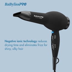 BaBylissPRO Ceramix Xtreme soft-grip handle improves control during styling sessions