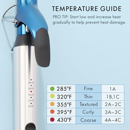 BaBylissPRO Cool Tip design with ergonomic grip for comfortable curling sessions.