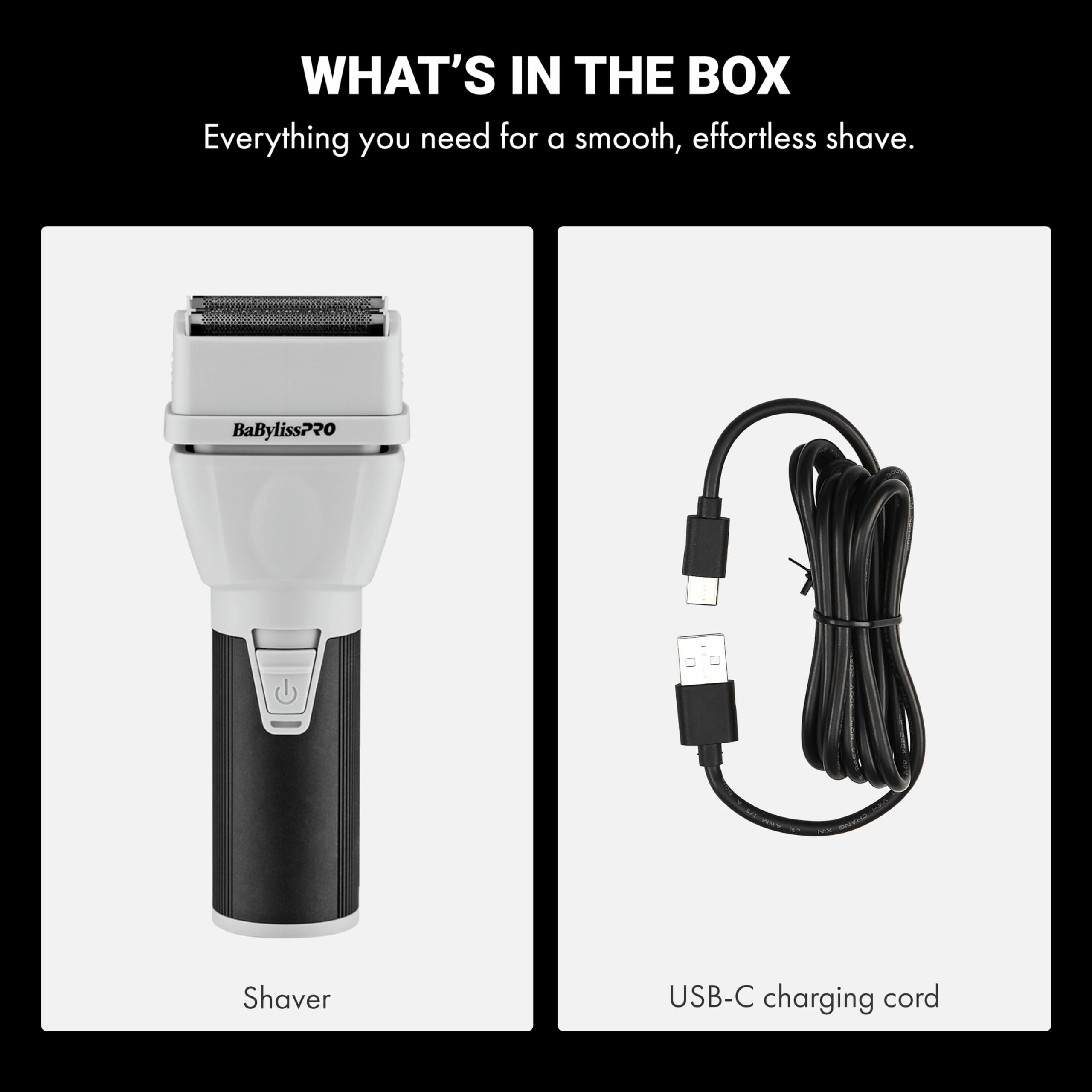 BaBylissPRO COREFX extra blade between foils catches longer hairs