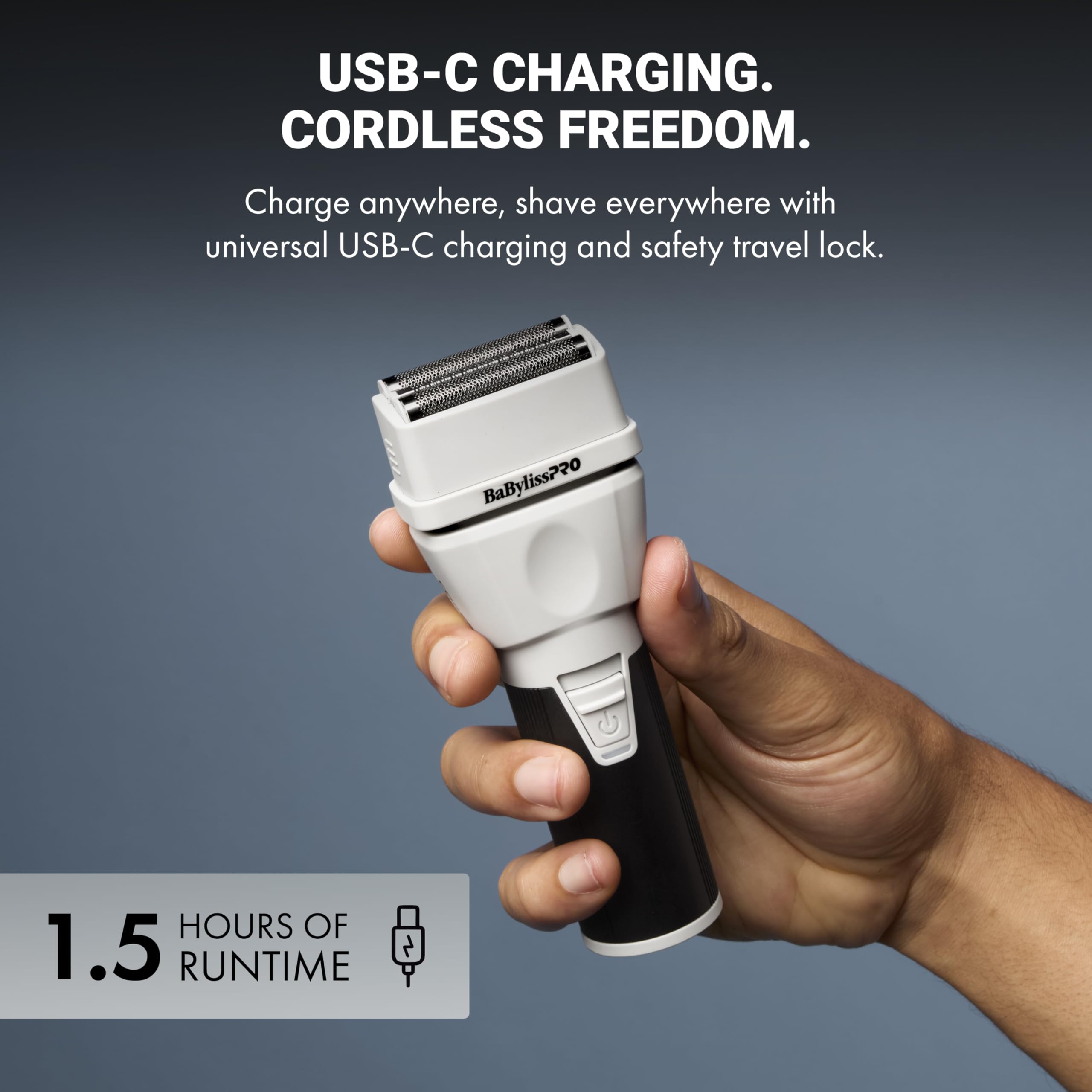 BaBylissPRO COREFX 9,000 RPM motor delivers steady professional results