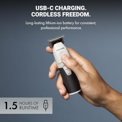BaBylissPRO COREFX trimmer cordless, lightweight for easy handling.