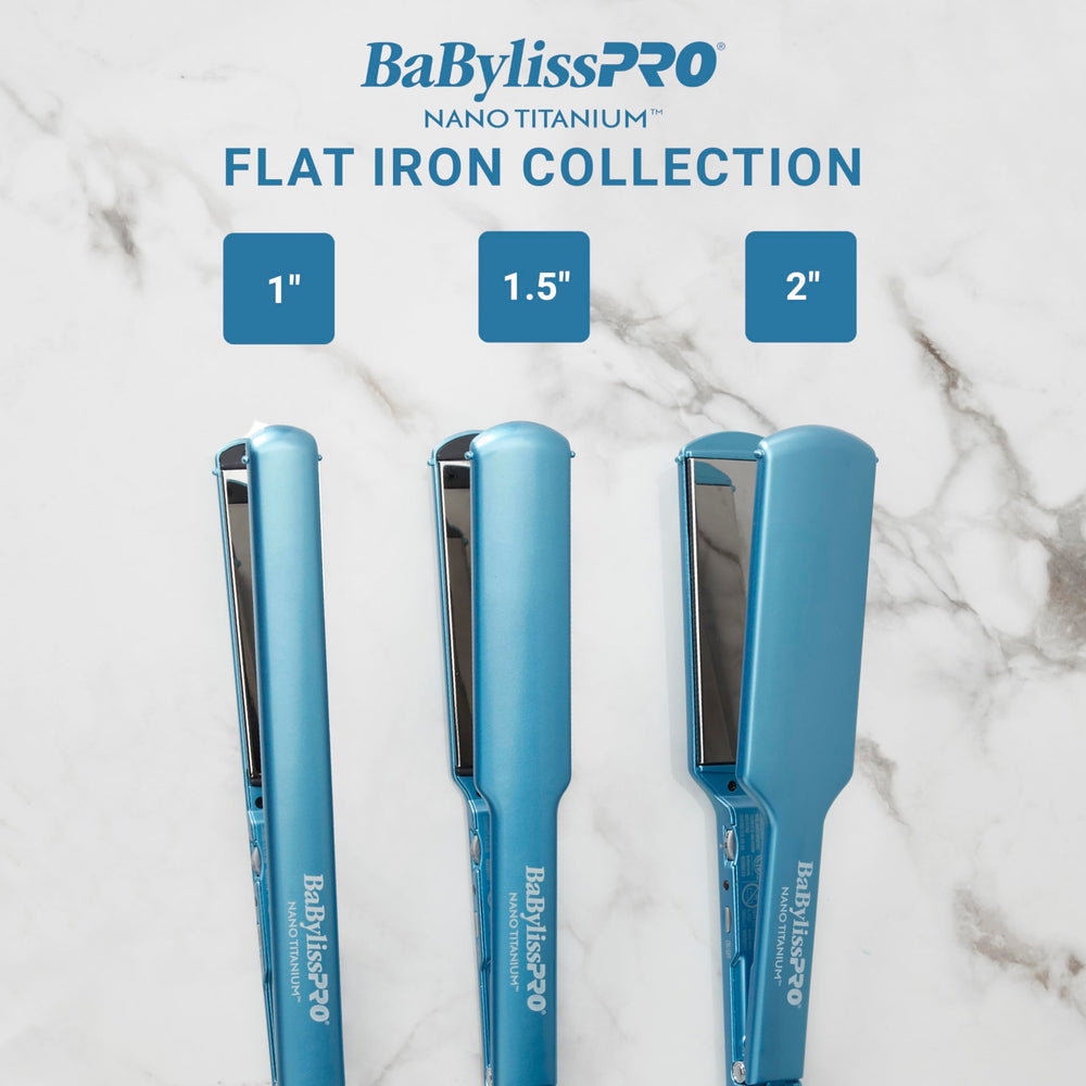 BaBylissPRO easy-glide plates for snag-free straightening.