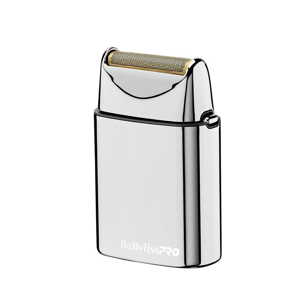 BaBylissPRO FoilFX01 compact metal shaver for precise detailing and close-area shaving