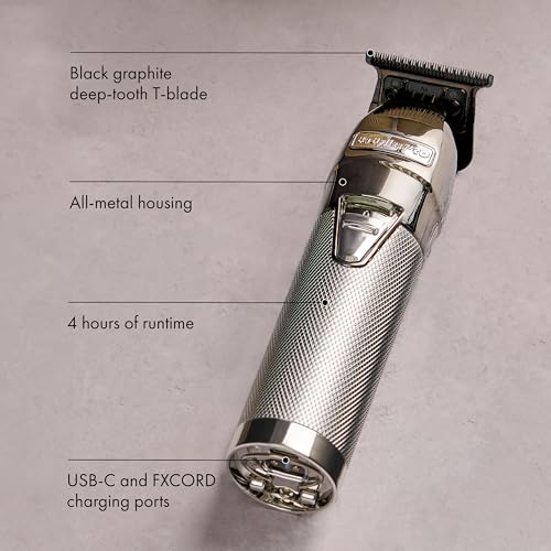 BaBylissPRO FX+ cordless with 4-hour runtime for all-day grooming sessions.
