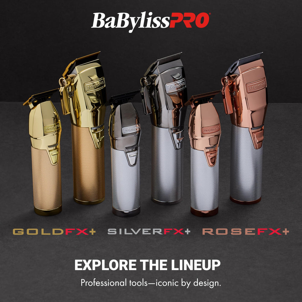 BaBylissPRO FX+ dual ball bearings ensure smoother blade movement.