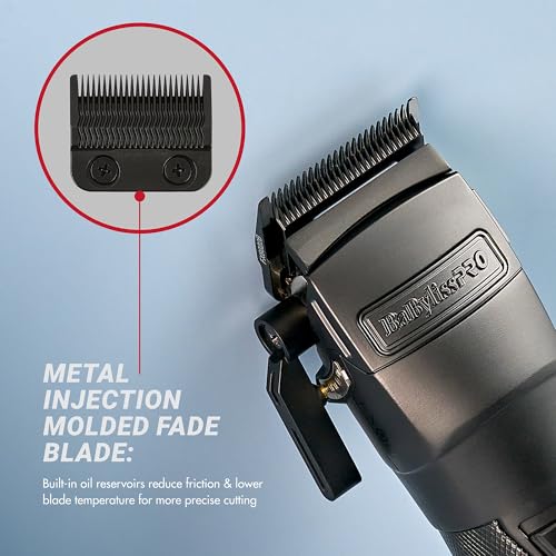 BaBylissPRO FXONE dual-voltage charging base for versatile power.