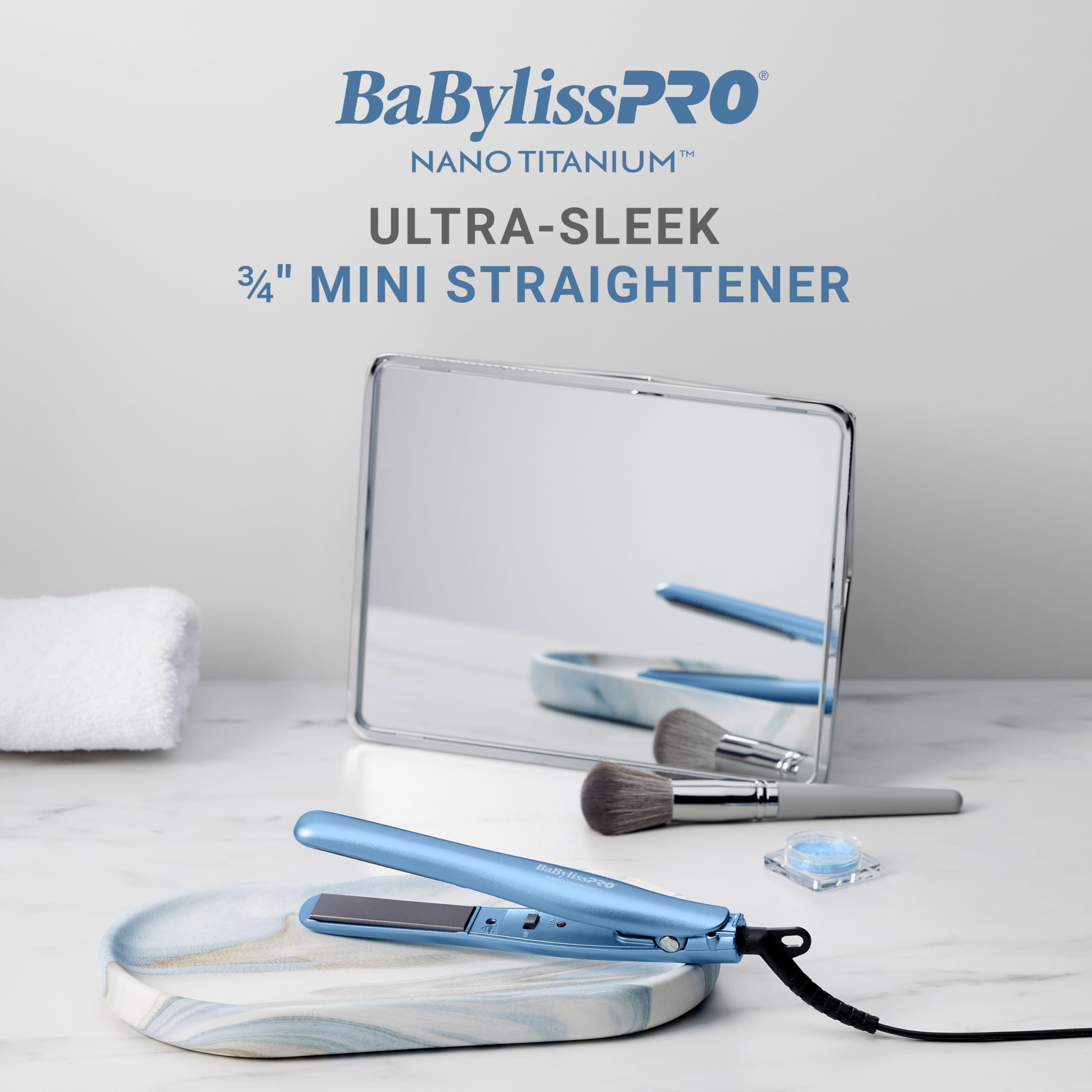BaBylissPRO 430-degree heat for versatile styling options
