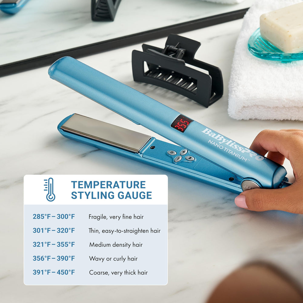 BaBylissPRO Instant heat-up lets you start styling quickly.