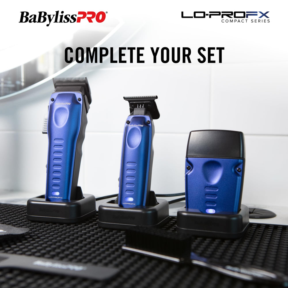 BaBylissPRO LO-PROFX in use demonstrates clean skin-safe shaves